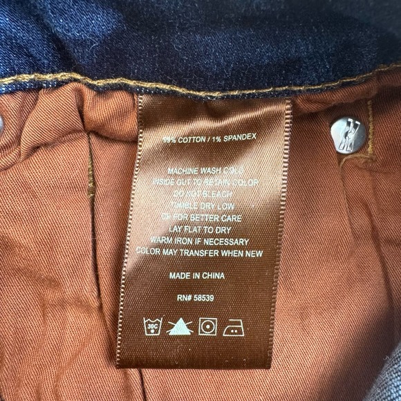 Kut From the Kloth Toothpick Skinny Jeans Women’s Size 10 Petite Dark Wash - Picture 10 of 11